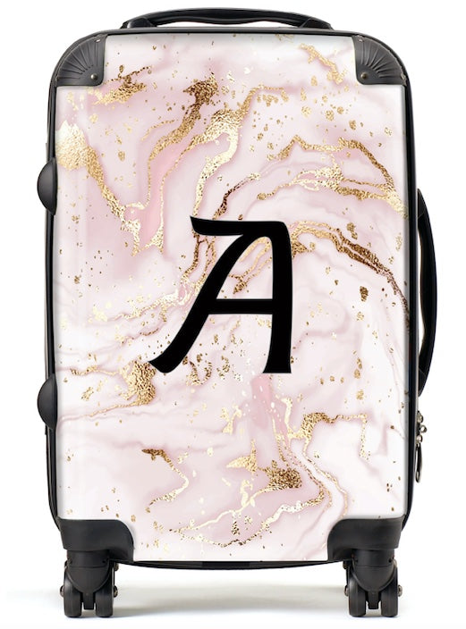 Rosa Gold Marble - Monogram