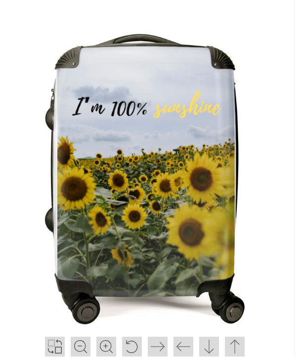 I'm 100% Sunshine - 20" Carry-On