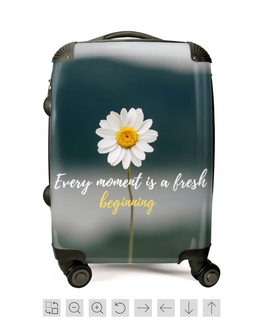 Every Moment is a Fresh Beginning - 20" Carry-On