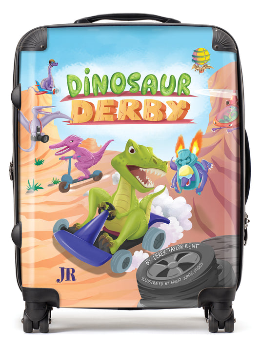 Dinosaur Derby - 28" Checked Bag