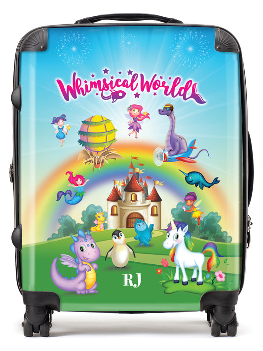 Whimsical World - 28" Checked Bag